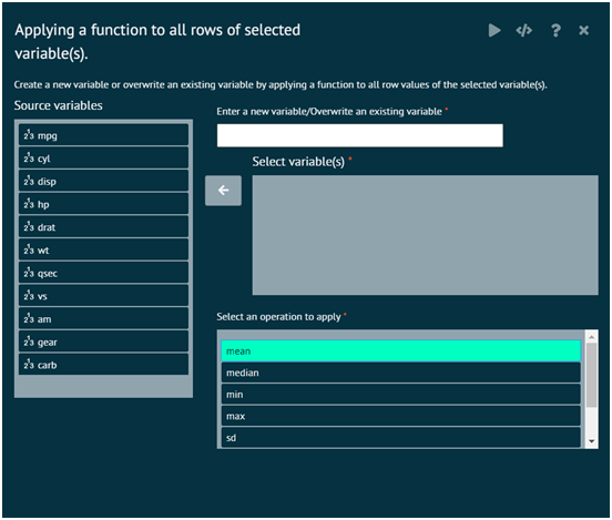 Applying Function to all Rows Applying Function to all Rows