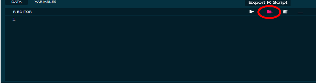 Export R Script Export R Script