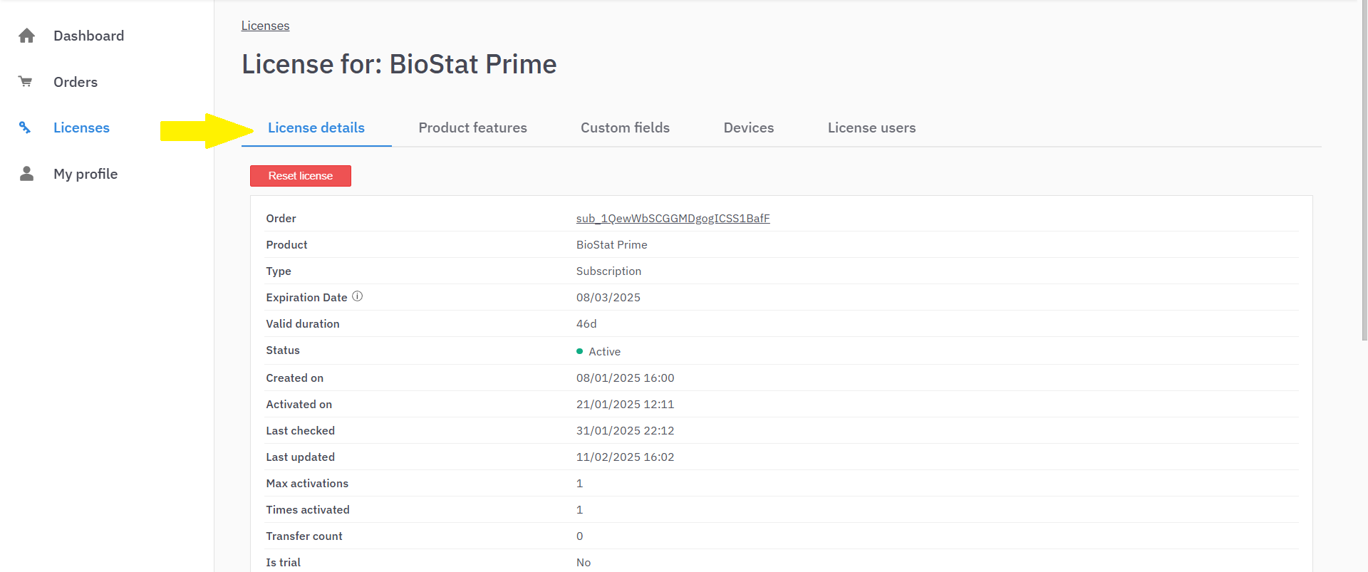 License-details License-details