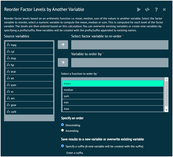 Reorder Factor levels by another variable Reorder Factor levels by another variable