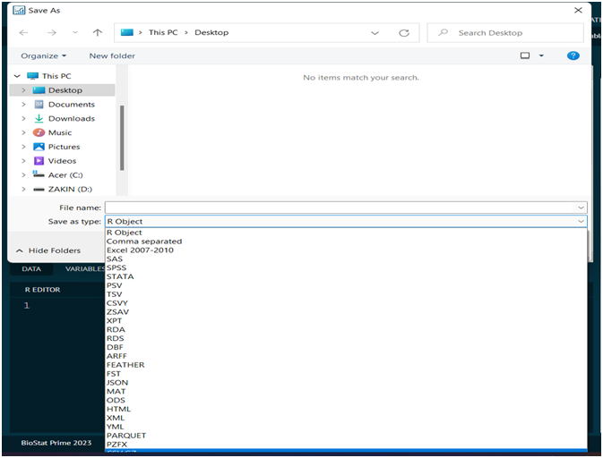 Save Dataset Save Dataset