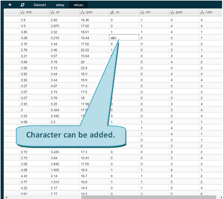 Working with Data-grid