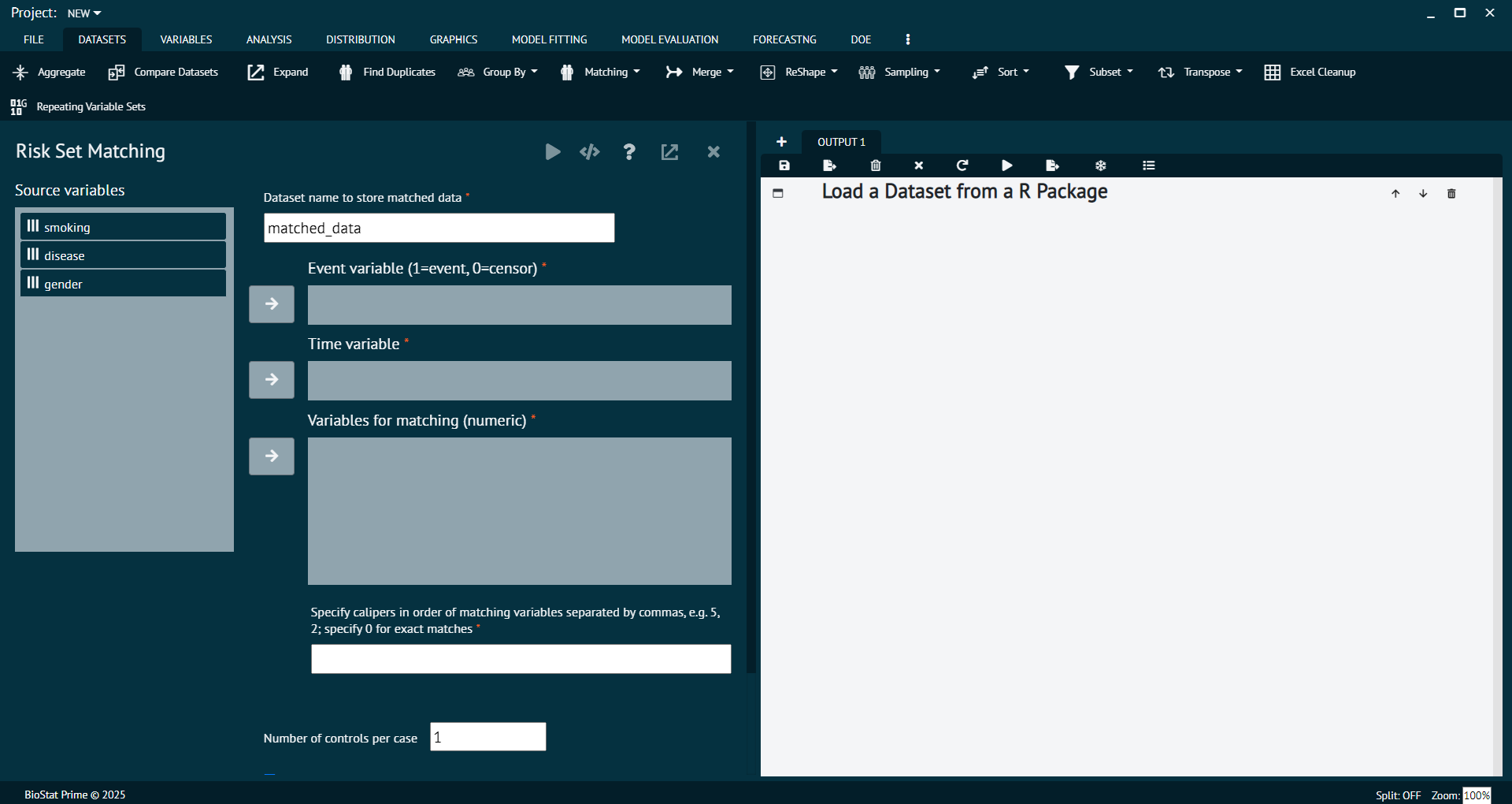 risk set matching risk set matching