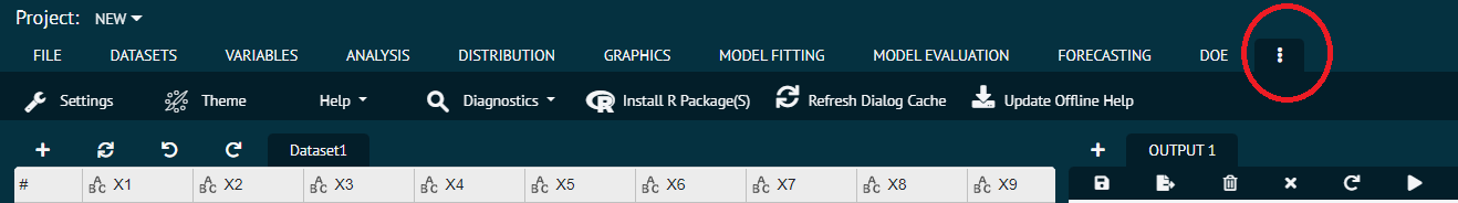 Settings Menu Settings Menu